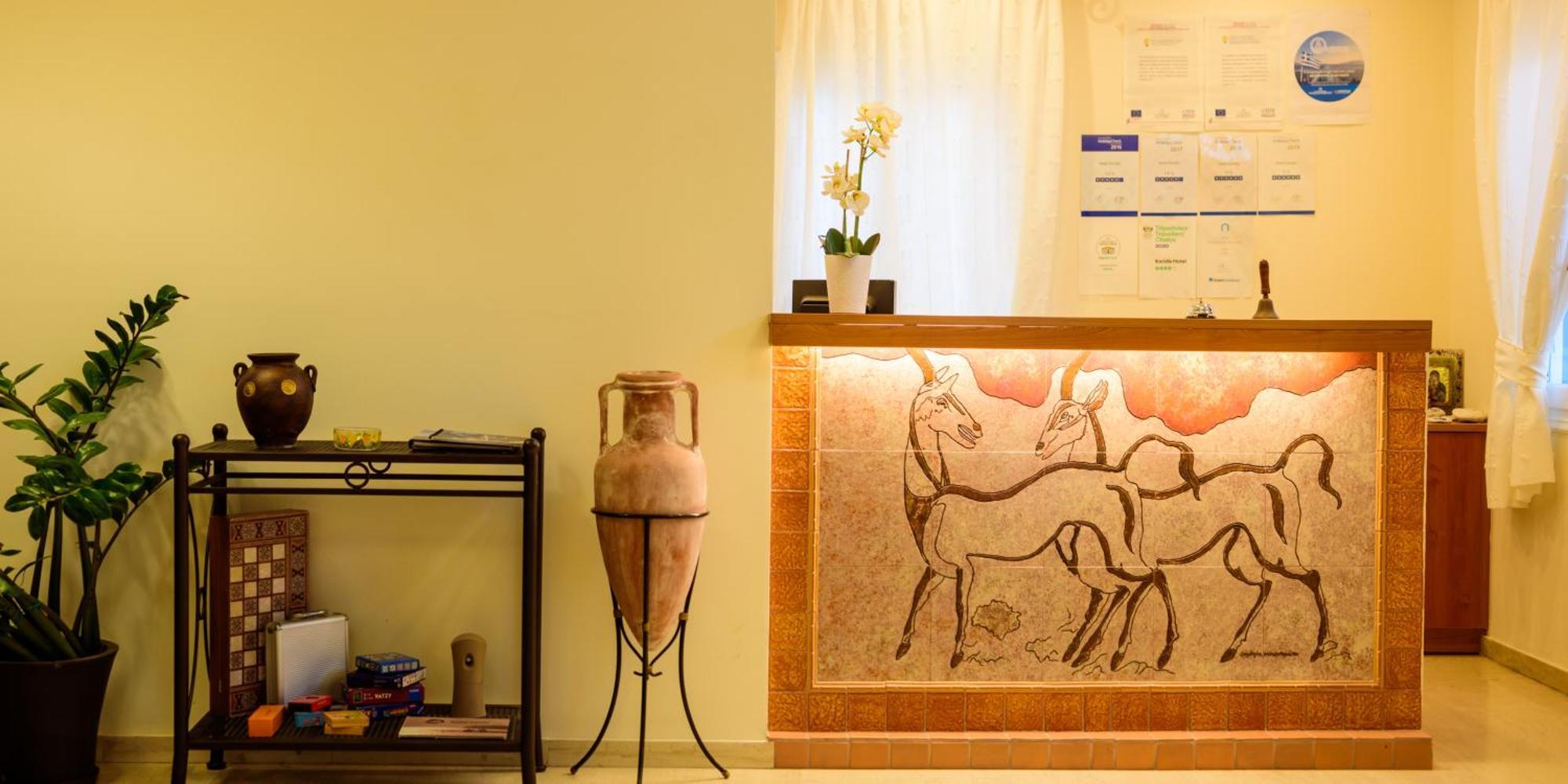 Karidis Hotel Kamari  Ngoại thất bức ảnh